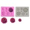 2 Pieces Rose Flowers silicone molds Cake Chocolate Mold wedding Cake Decorating Tools Fondant Sugarcraft Cake Molds